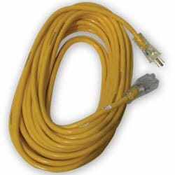 Power Cord 10-3 Yellow Extension - 50ft