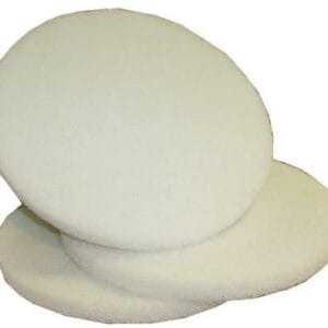 White Polish Thick Pads (Box-5) ----  16"
