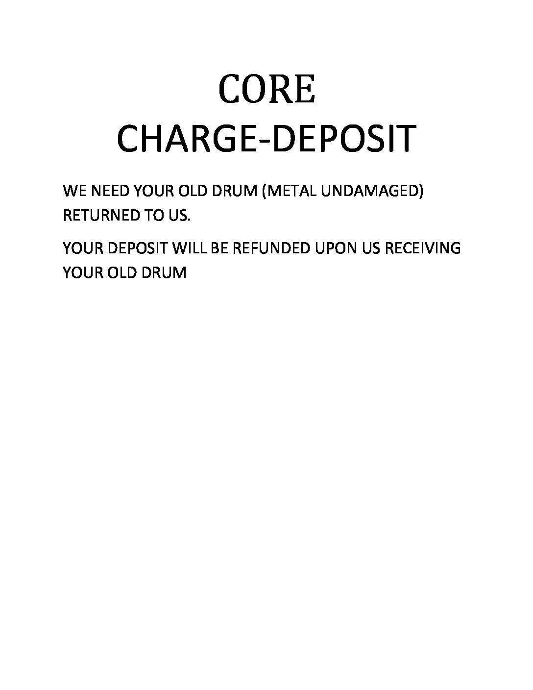 EZ8 Core Charge
