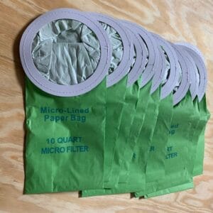 Vacuum Bags - 10 Qt. Back Pack Type