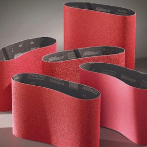 Norton Red Heat Belts - 7-7/8"X 29-1/2" - Box of 5