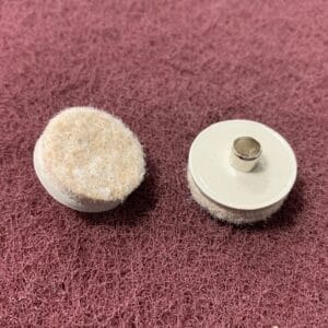 Woodwise Tap-In Felt Floor Pads - 7/8" - 12Pack