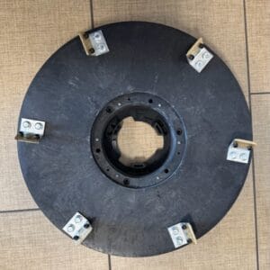 Diamabrush - 16" 50 Grit Hardwood Floor Tool with riser & clutch plate