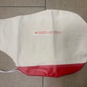 Edger Dust Bag - Vinyl Bottom for Clarke Su7, B2, Silverline SL-7 Tie-On Style
