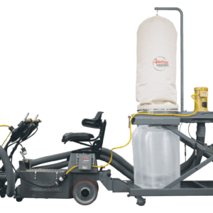 American Sanders – Dual 12in Machines-Rider-Vacuum System