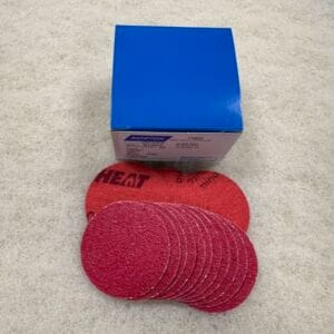 Red Heat 2-3/8" Discs for Flip Corner Attachment - Box/25 Discs