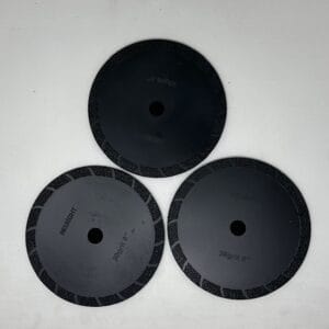Trio 8" Diamond Discs by Neulight- 30 Grit - 3 Pack