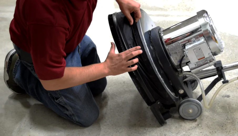 Malish 17" Floor Machine Dust Skirt - Image 2